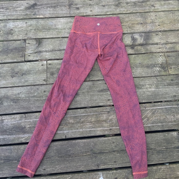 Lululemon Wunder Train High Rise Tight Crackle Glaze - Picture 6 of 6
